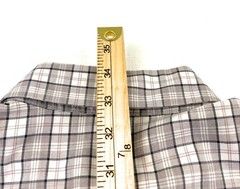Brooks Brothers Men&rsquo;s Regular Fit Non-Iron Pocket Gray Check Shirt Large