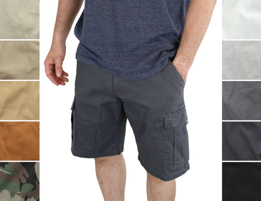 Wrangler Authentics Men&rsquo;s Outdoor Cargo Classic Relaxed Fit Shorts, 6-Pockets