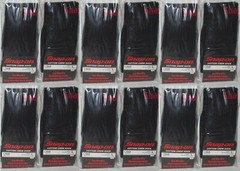 12 Snap-On CREW Socks BLACK LARGE ~ FREE SHIPPING ~ MADE IN USA 12 PAIRS *NEW*