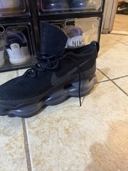 Nike Air Max Scorpion Flyknit Triple Black Mid Top Lace-Up DJ4701-003