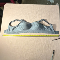 Bali One Smooth no wire Padded Lined T-Shirt Bra XL Blue #3488 #119