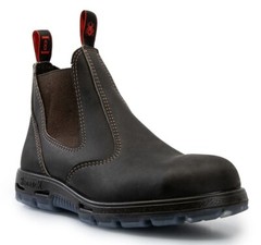 Redback Easy Escape Oil Kip USBOK Elastic Sided Steel Toe Leather Safety Boots