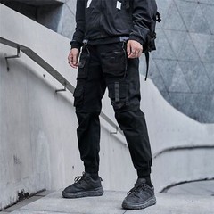 Niepce Men&rsquo;s X11 Cargo Pants Techwear Loose Joggers with Multiple Pockets