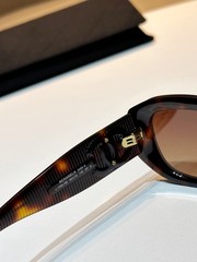 Tortoise Polarized Rectangle Sunglasses Acetate Frame Brown Tint Lens New