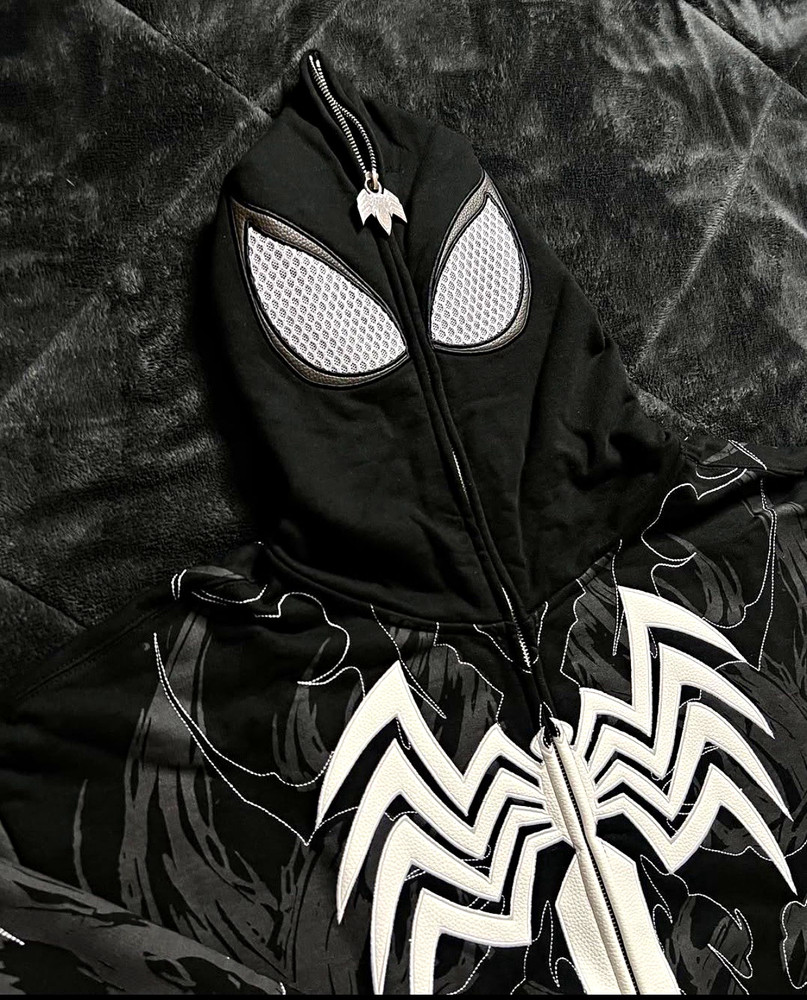 Civil Regime X Spiderman (black symbiote) Full Zip up limited edition sold out