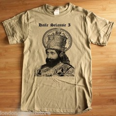 Reggae T-Shirt Rastafari, Jamaica, Haile Selassie I Jamaican Rastafarian Roots