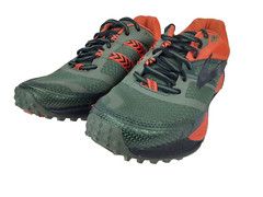 brooks cascadia 12 cushion men&rsquo;s trail 8.5 US Green/Orange/Black NIB
