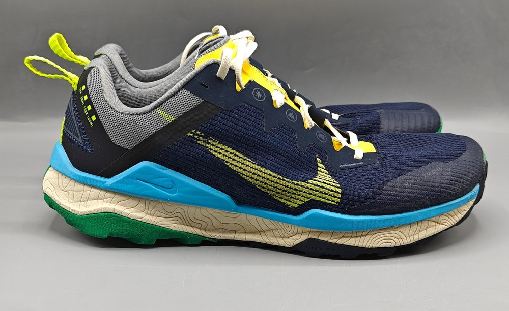 Nike Wildhorse 8 Obsidian Volt DR2686-400 Running Shoes Sneakers Men&rsquo;s sz 10.5